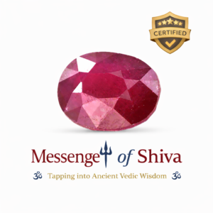 Natural Ruby (Manikya) for Wealth Attraction and Boost Leadership Power
